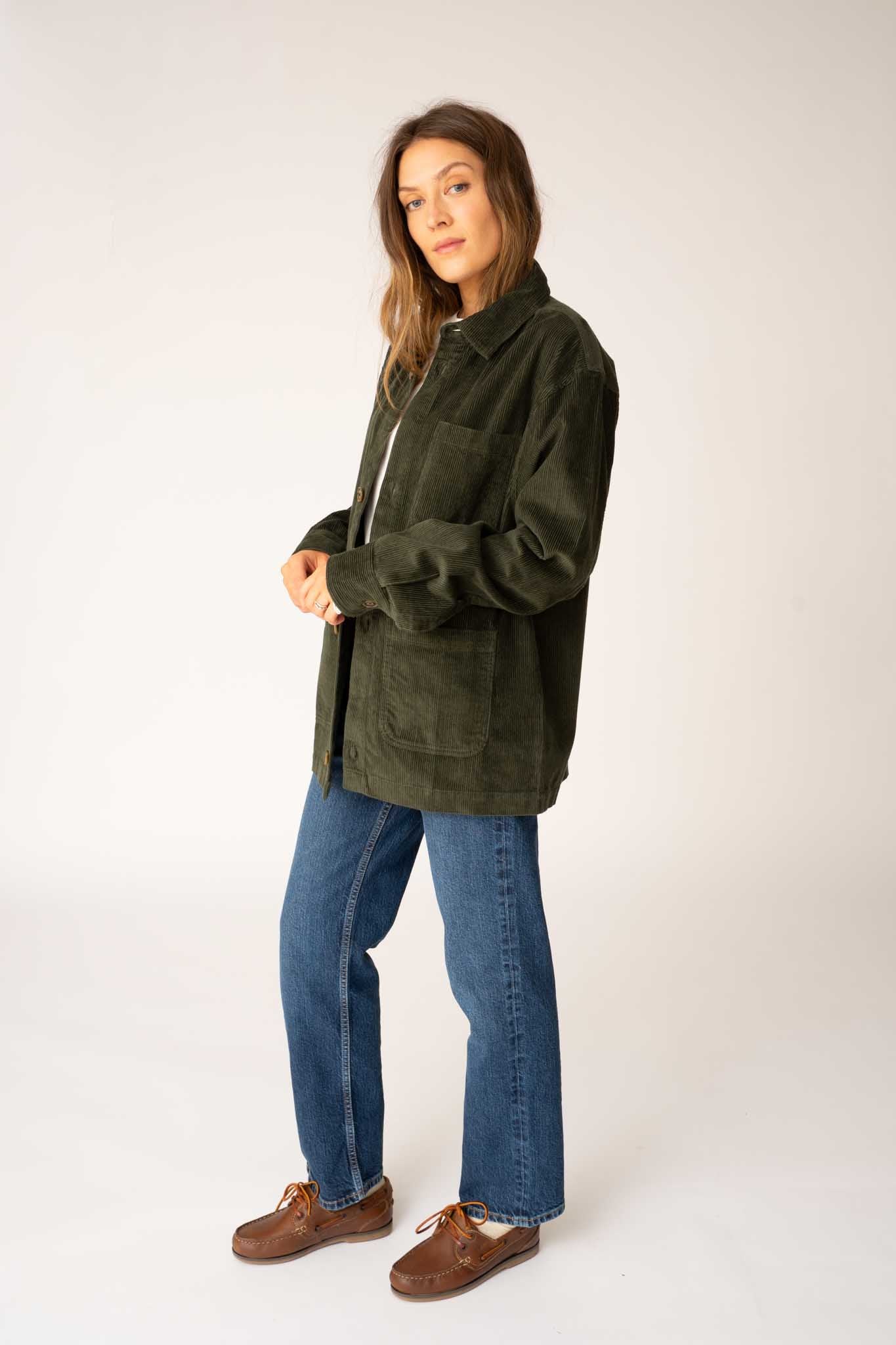Unisex Organic Corduroy Jacket