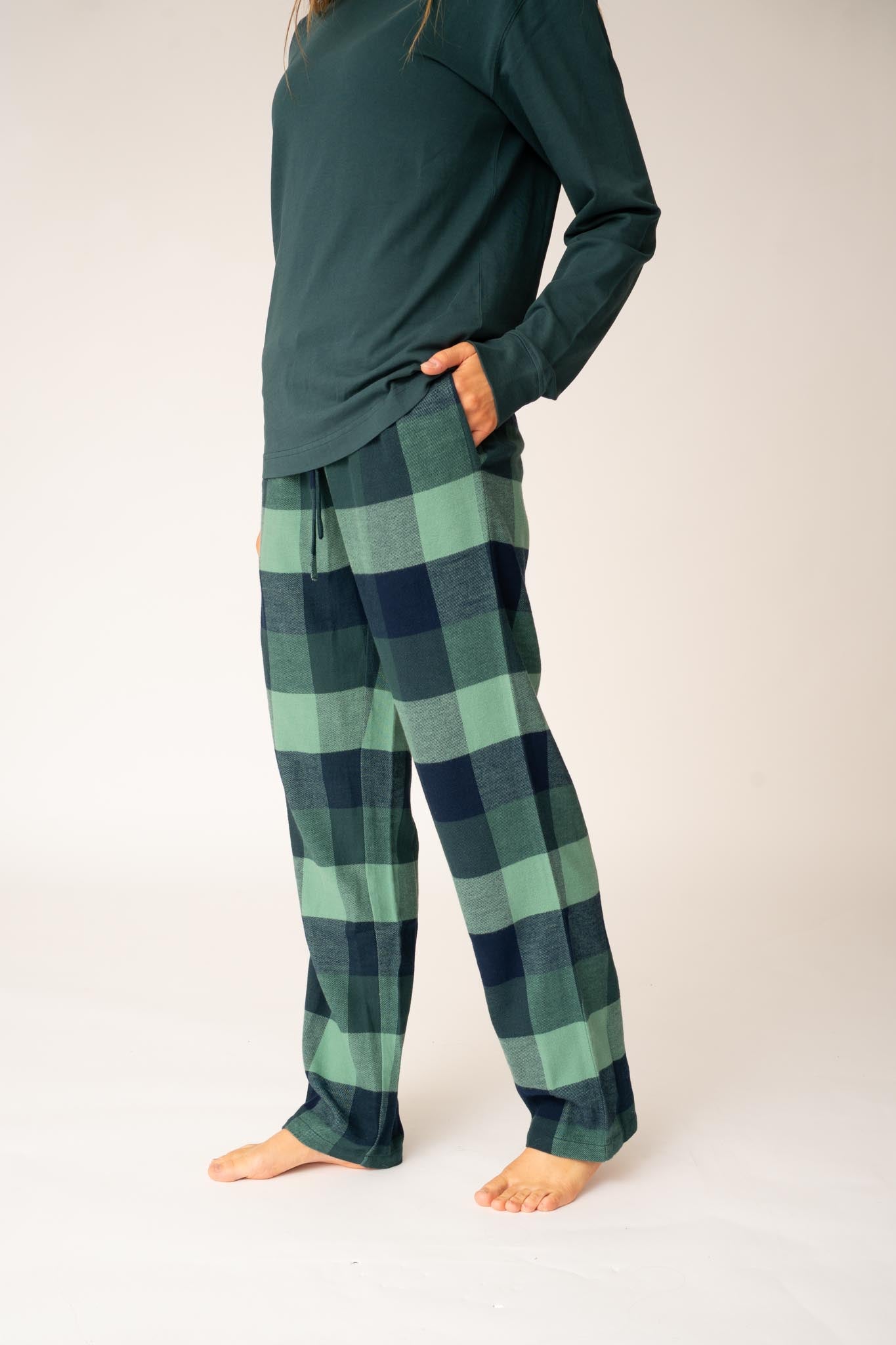 Unisex Brushed Organic PJ Bottoms
