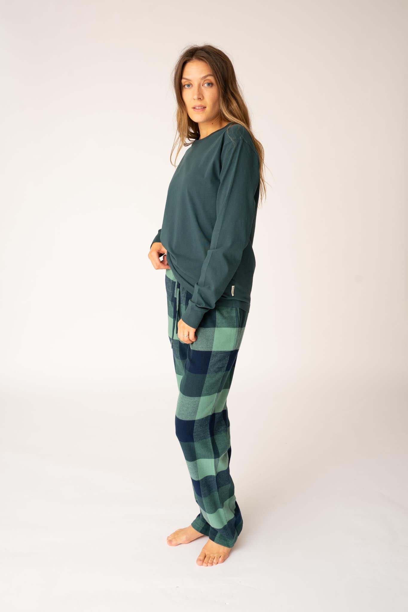 Unisex Brushed Organic PJ Bottoms