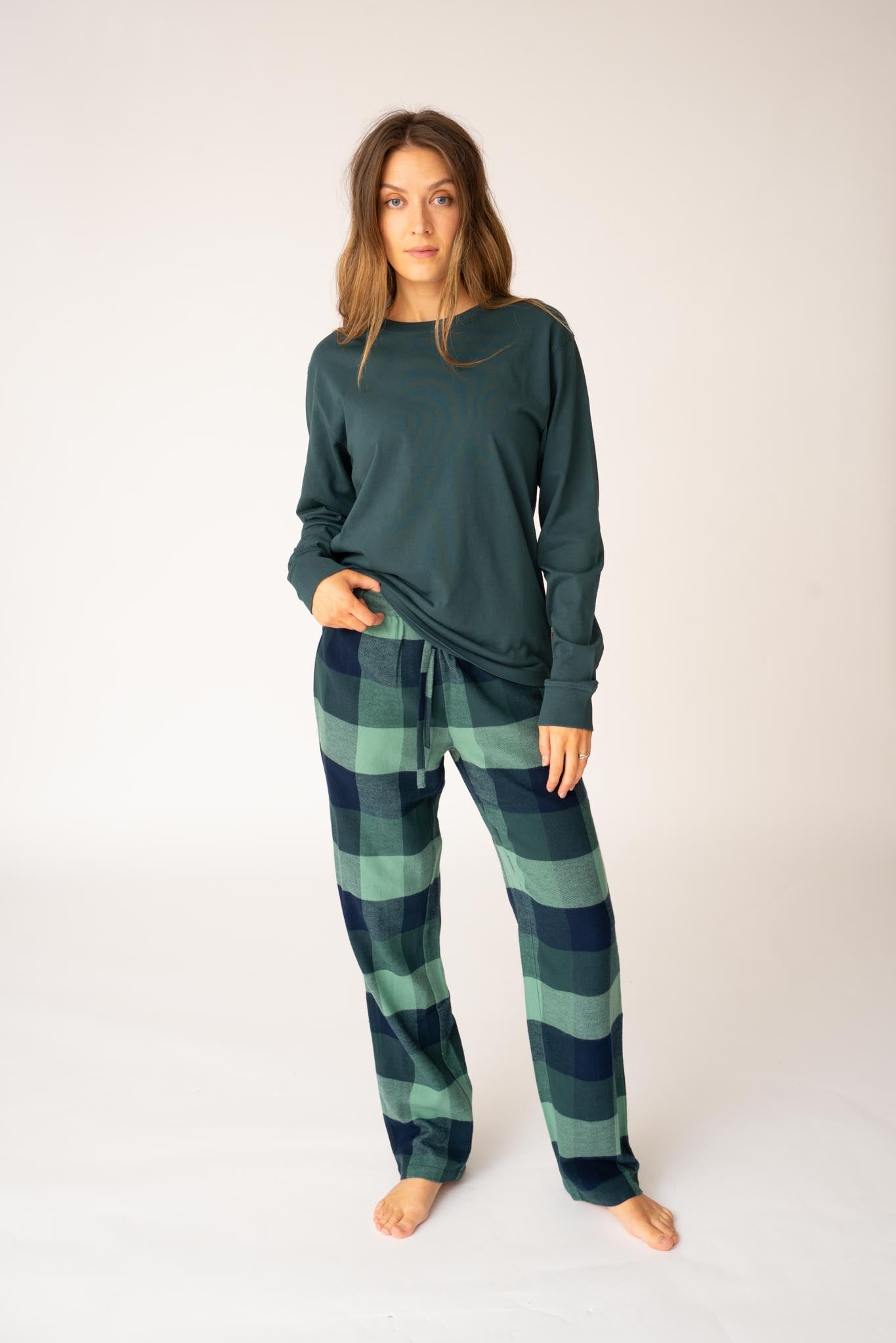 Unisex Brushed Organic PJ Bottoms