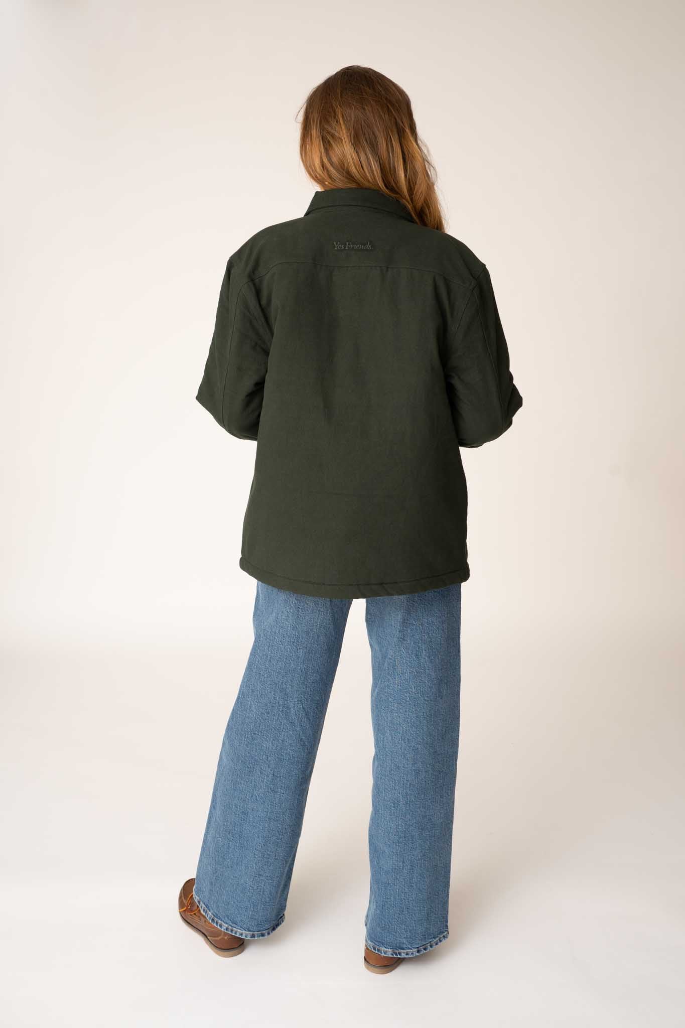 Unisex Organic Winter Canvas Jacket