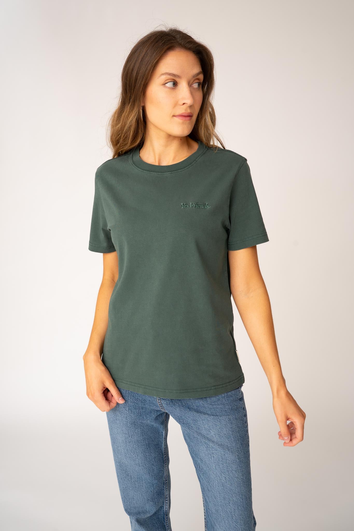 Unisex Yes Friends Organic T-shirt - Washed