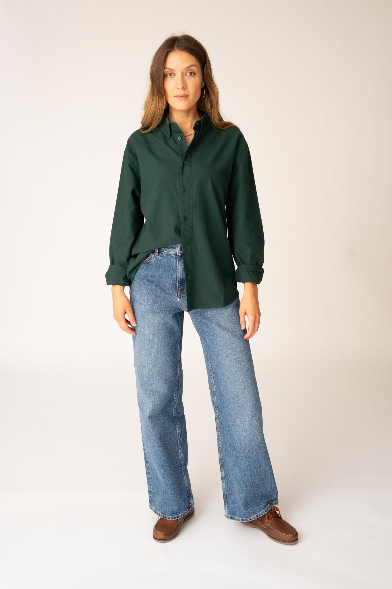 Unisex Organic Oxford Shirt