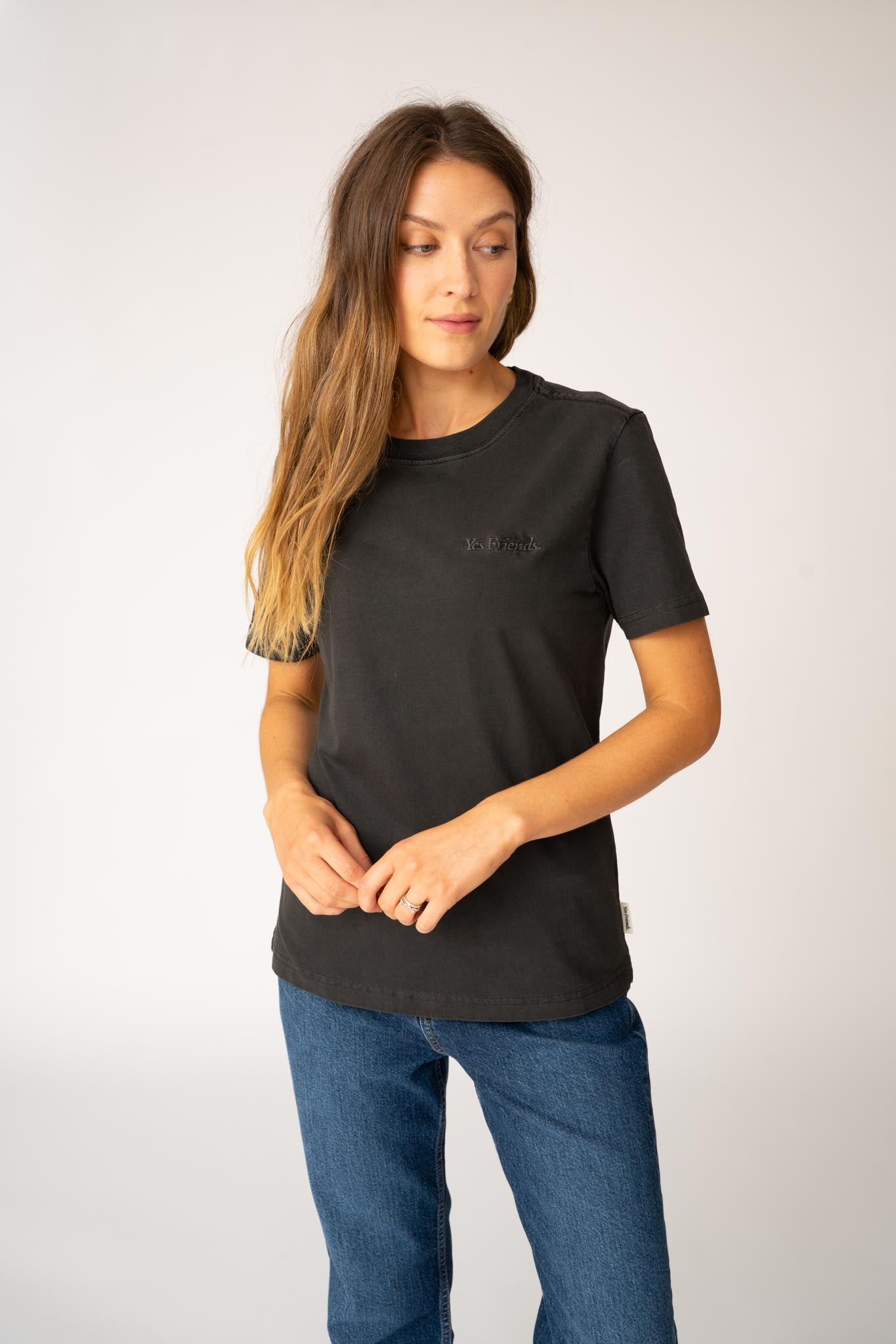 Unisex Yes Friends Organic T-shirt - Washed