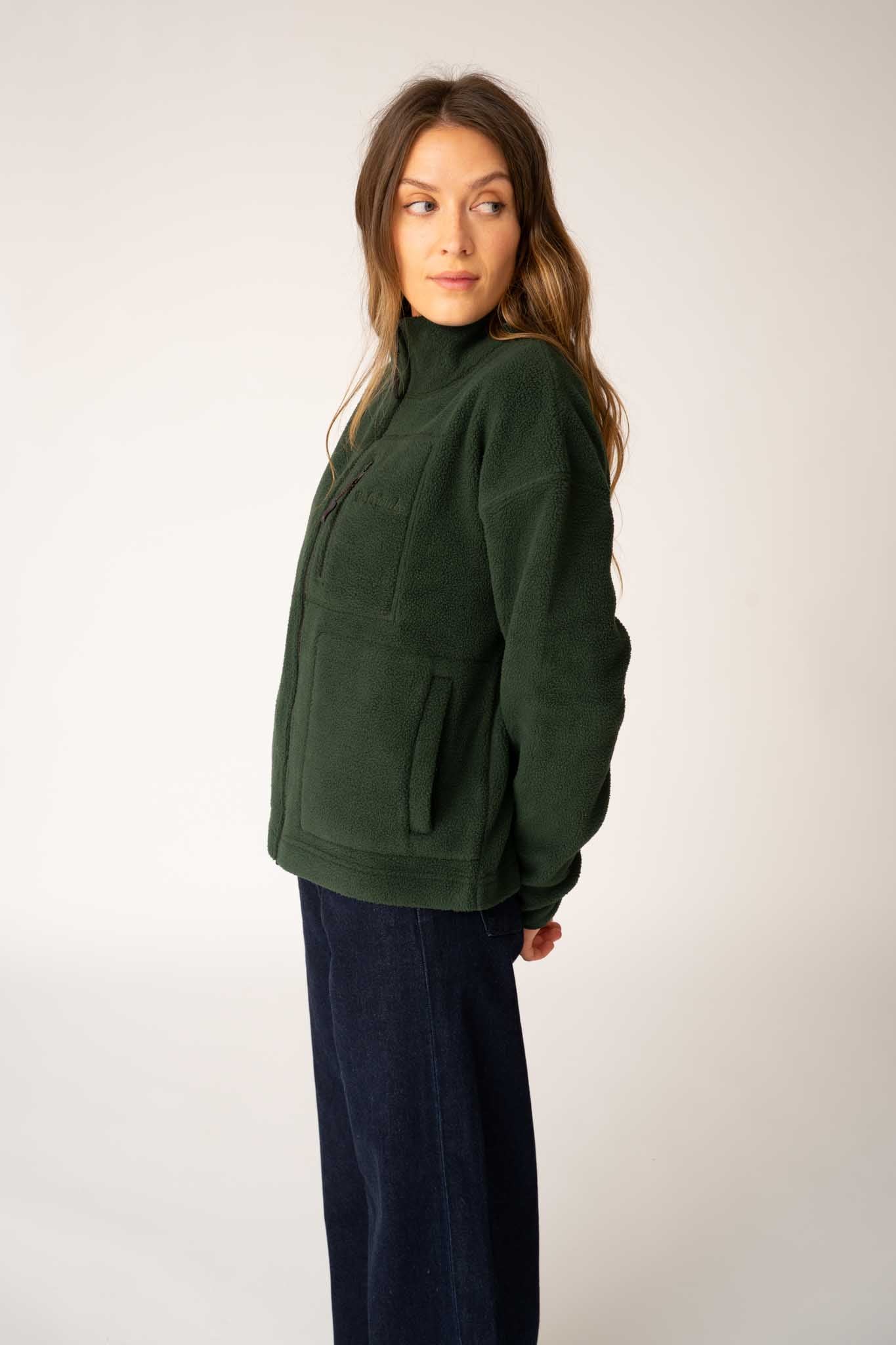 Unisex Recycled Full Zip Fleece