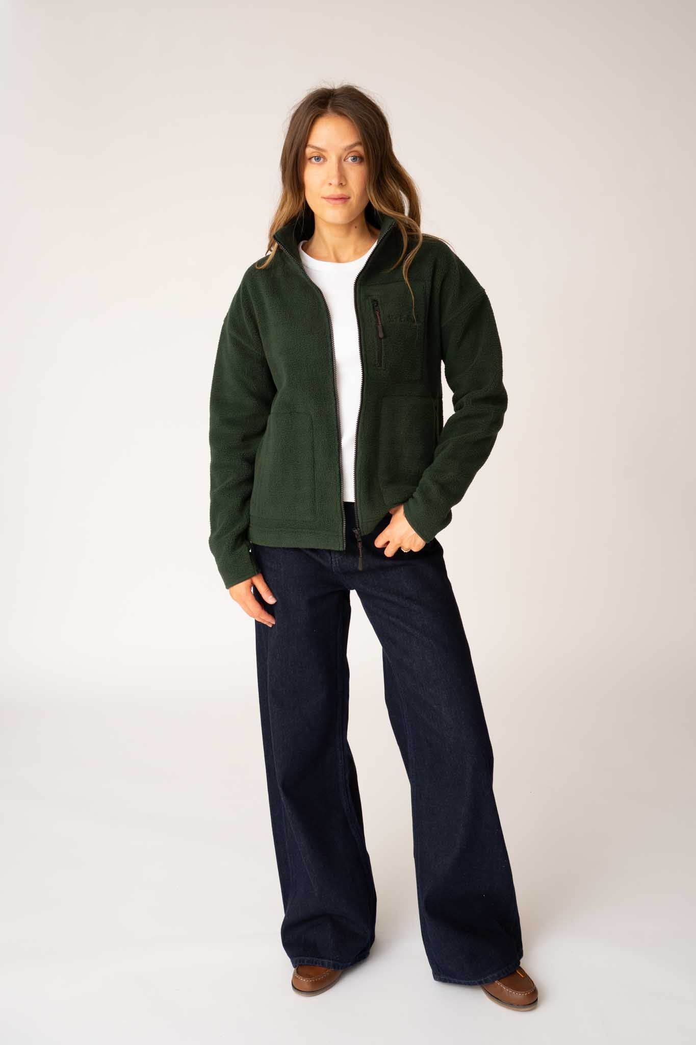 Unisex Recycled Full Zip Fleece