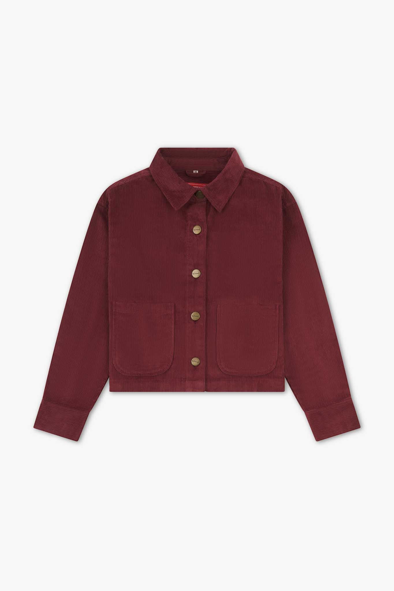 トップス Bargiee CORDUROY BUTTON JACKET Boxy Corduroy Jacket – Yes Friends