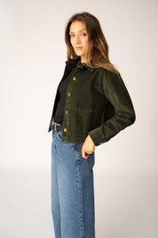 Boxy Organic Corduroy Jacket