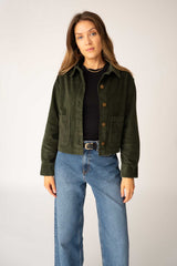 Boxy Corduroy Jacket