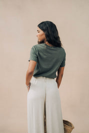 Linen EcoVero™️ Tailored Trousers