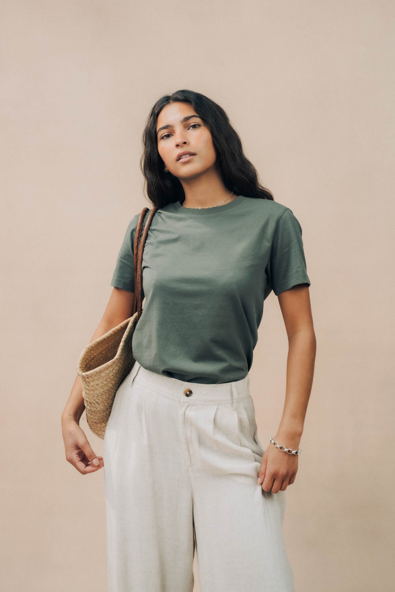 Linen EcoVero™️ Tailored Trousers