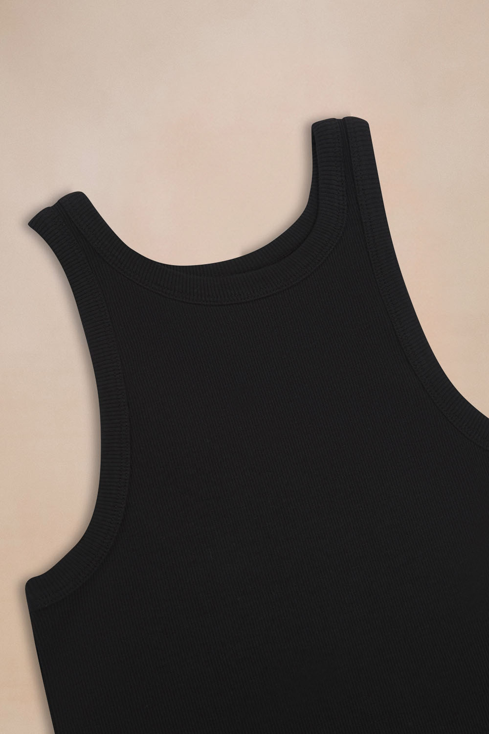 Ribbed Athletic Tank Top