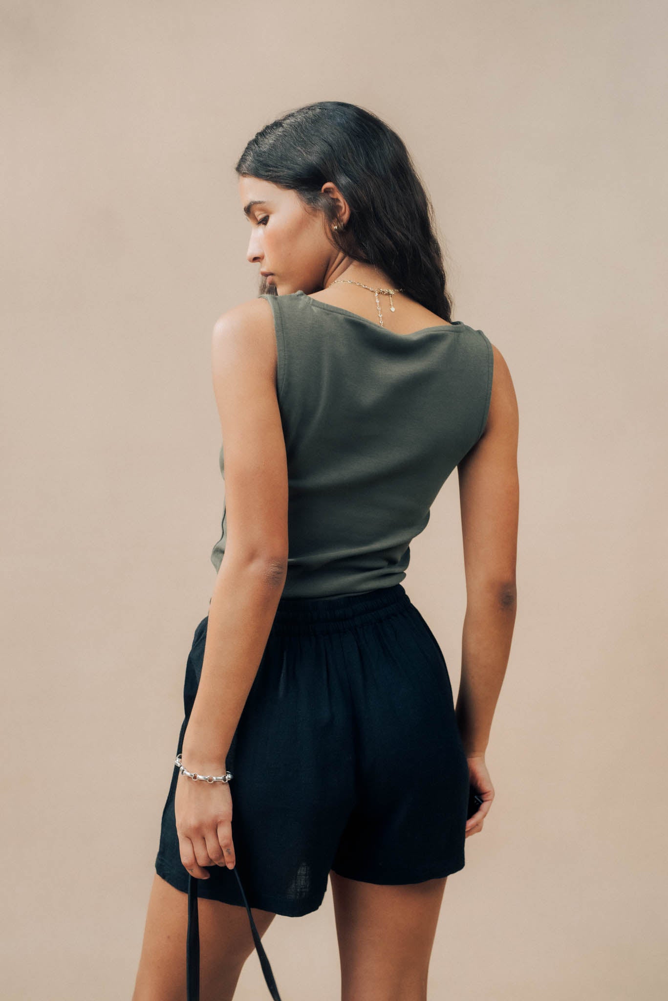 Boat Neck Vest