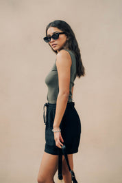 Boat Neck Vest