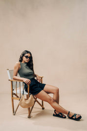 Boat Neck Vest