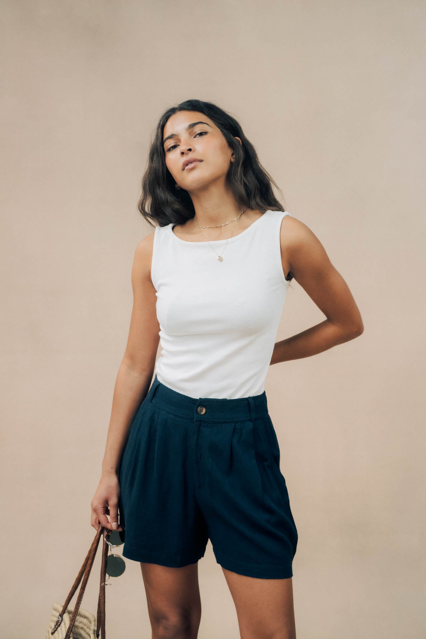 Boat Neck Vest
