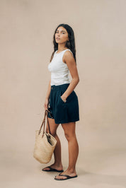 Boat Neck Vest