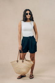 Boat Neck Vest