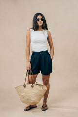 Boat Neck Vest