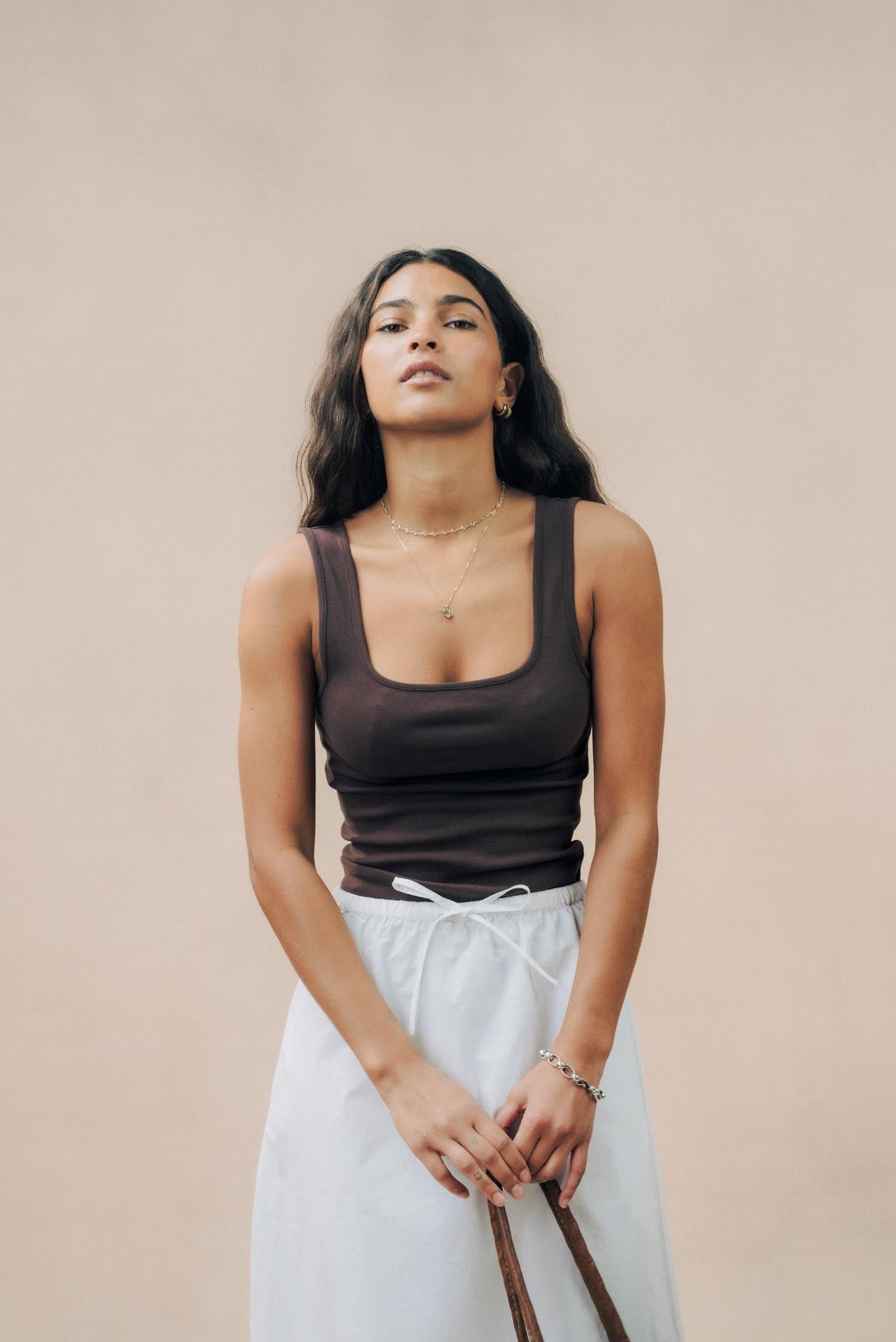 Square Neck Tank Top