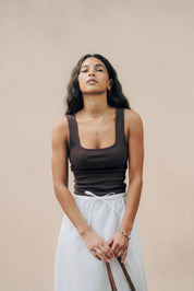 Square Neck Tank Top