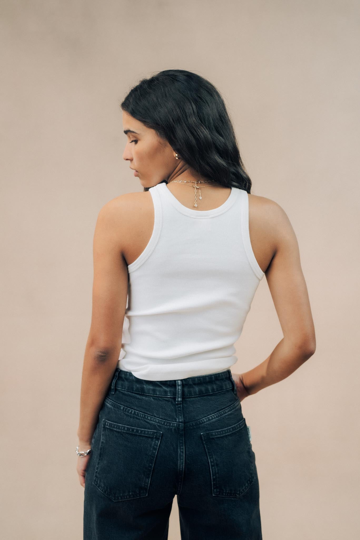 Ribbed Athletic Tank Top