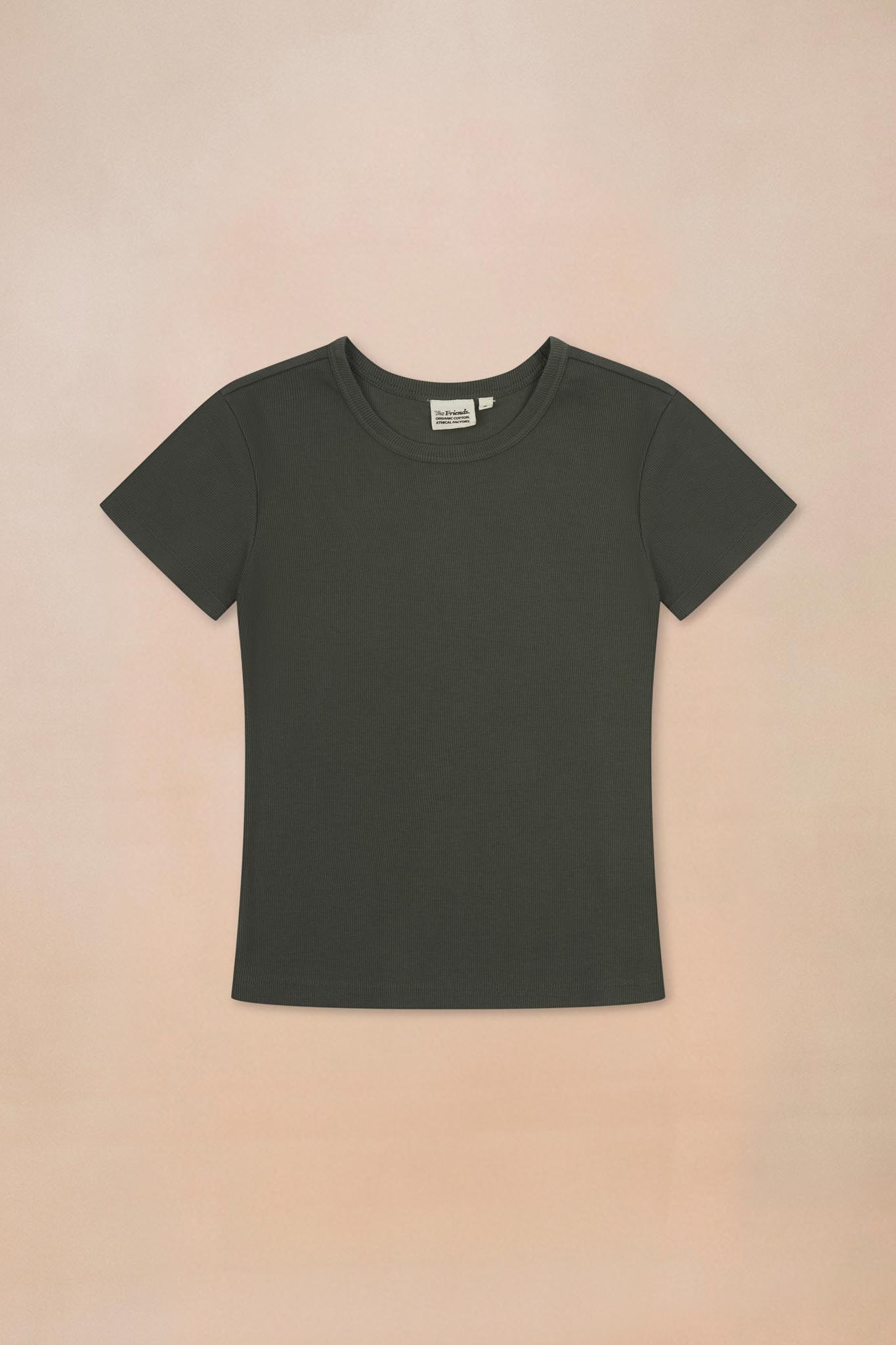 Ribbed T-shirt