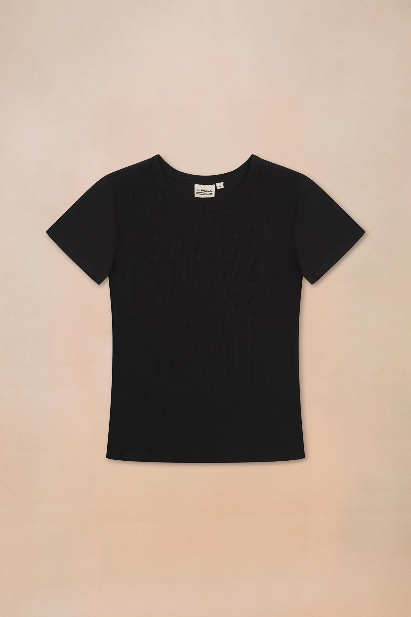 Ribbed T-shirt