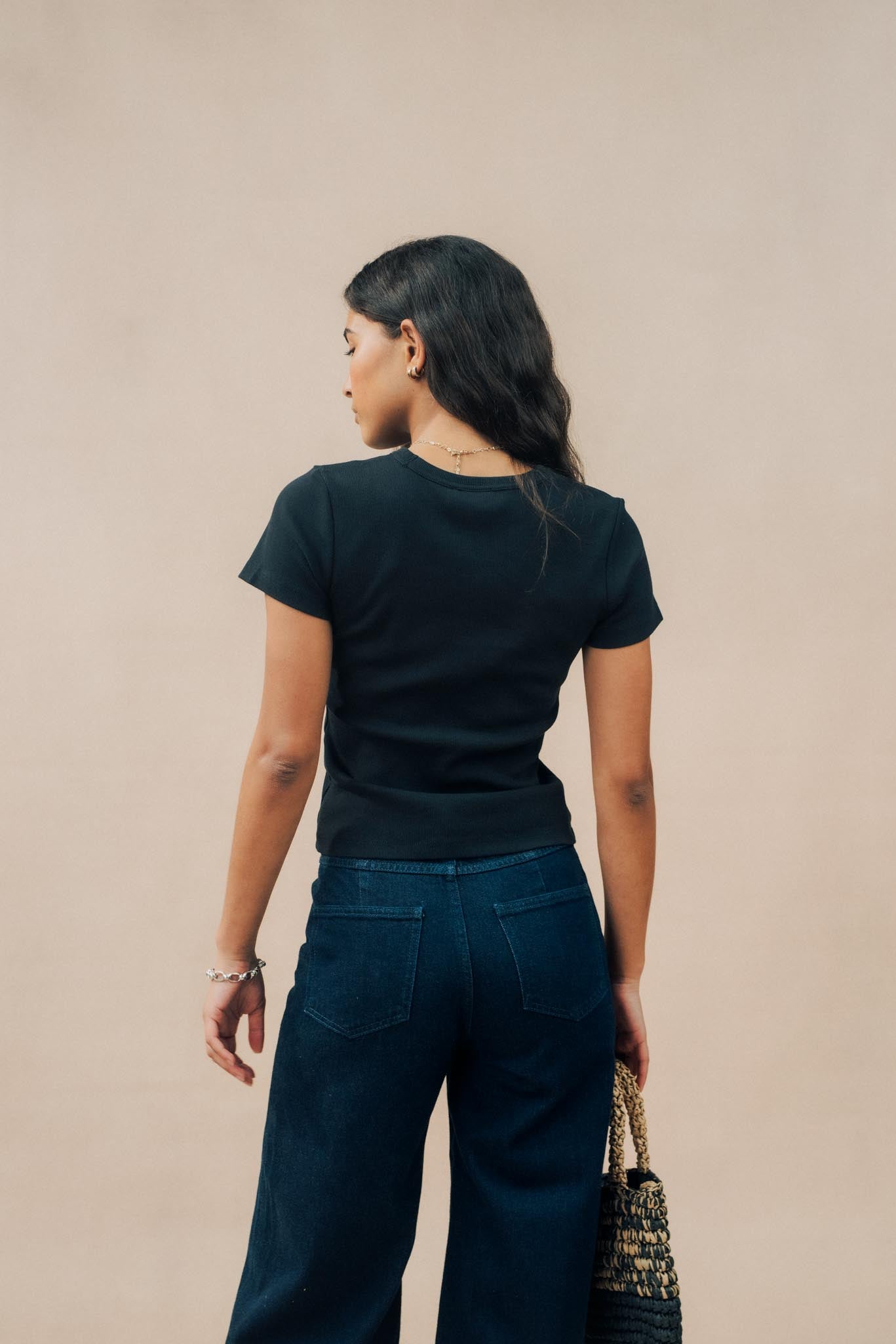 Ribbed T-shirt