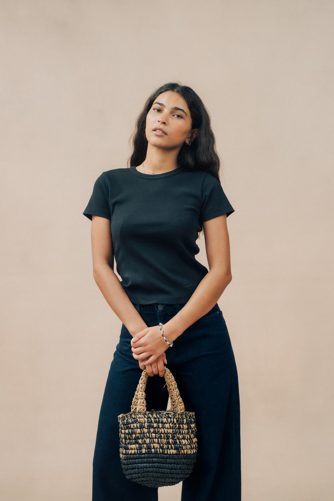 Ribbed T-shirt