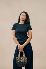 Ribbed T-shirt