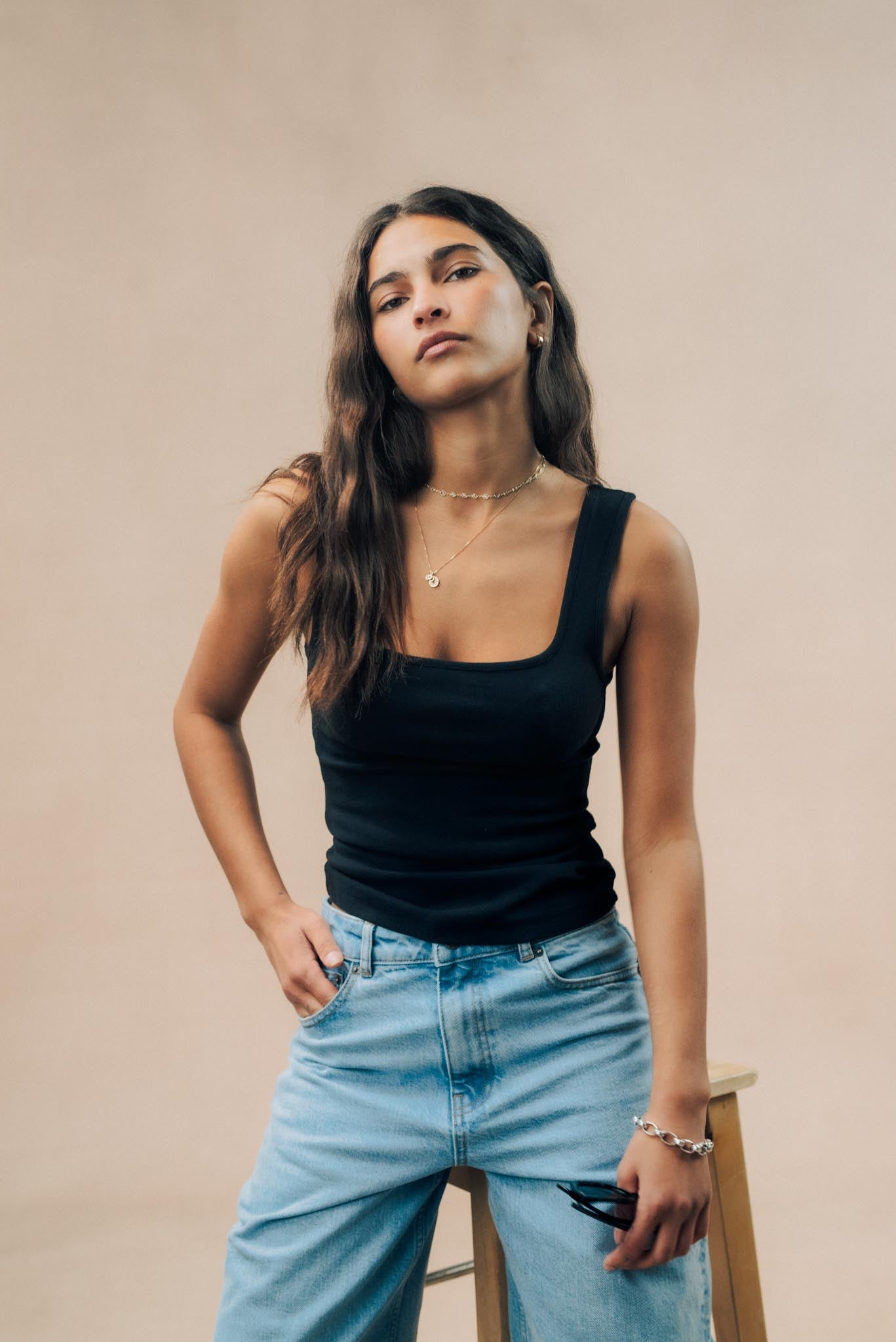 Square Neck Tank Top