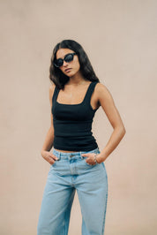 Square Neck Tank Top