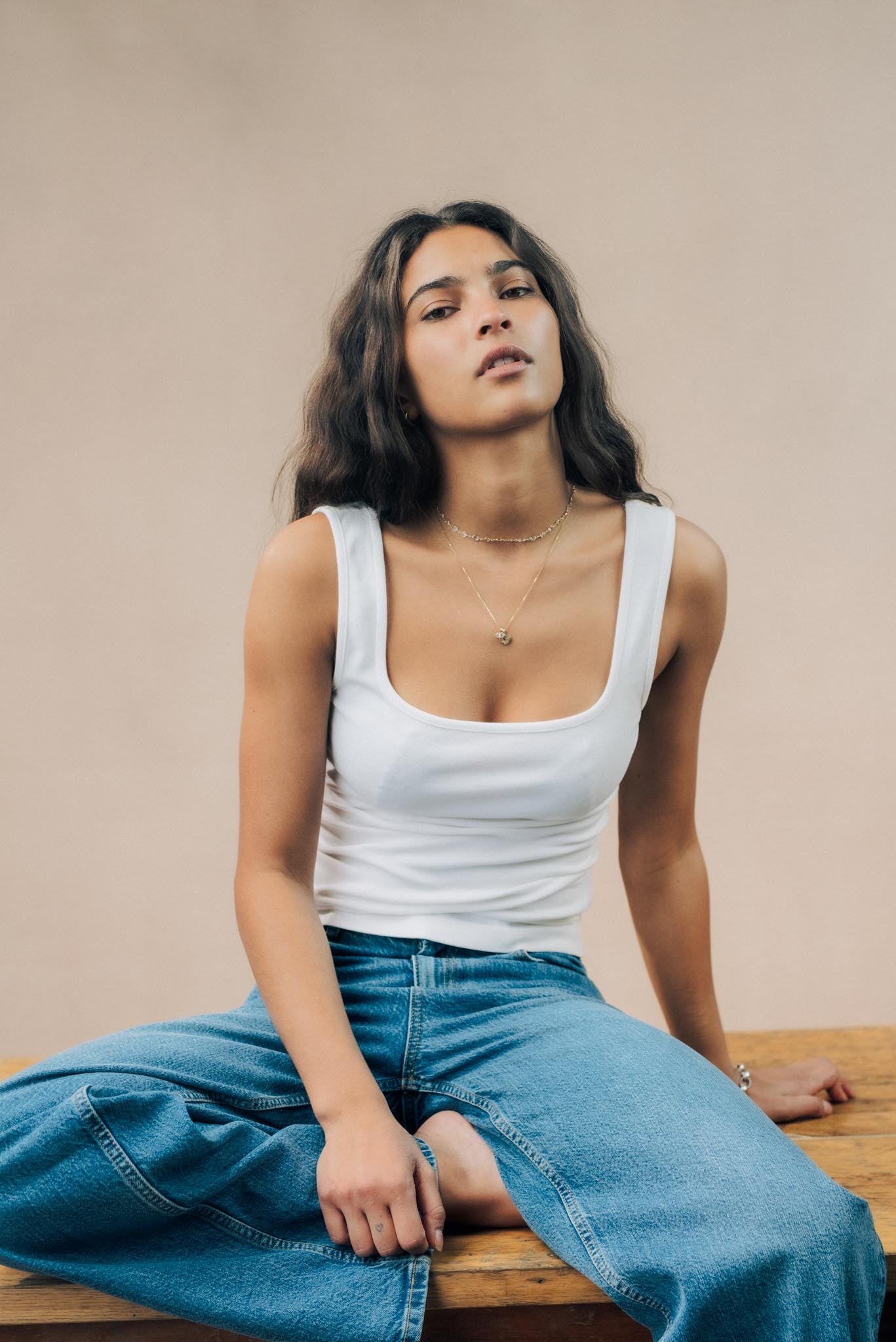 Square Neck Tank Top