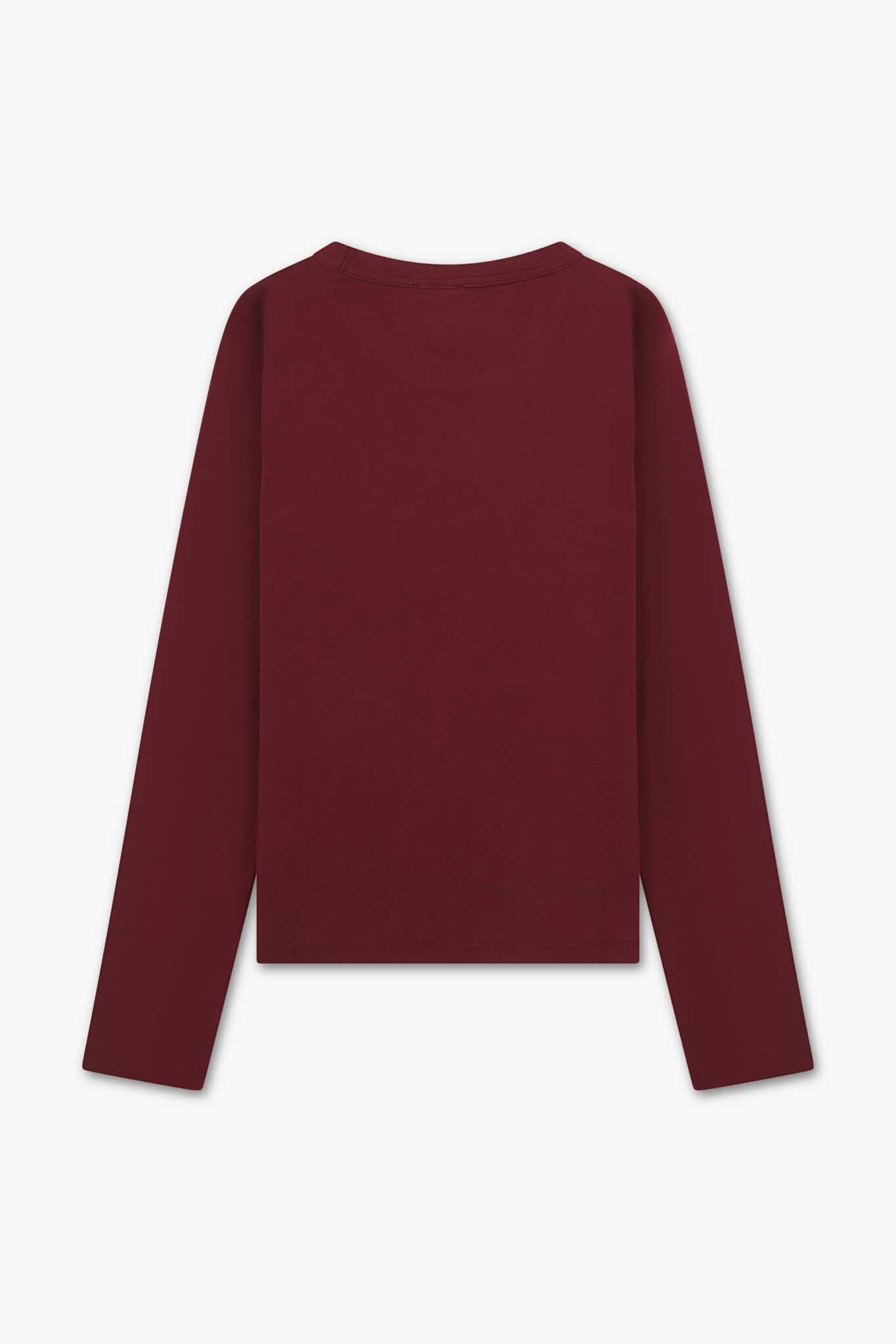 Premium Fitted Organic Long Sleeve T-shirt