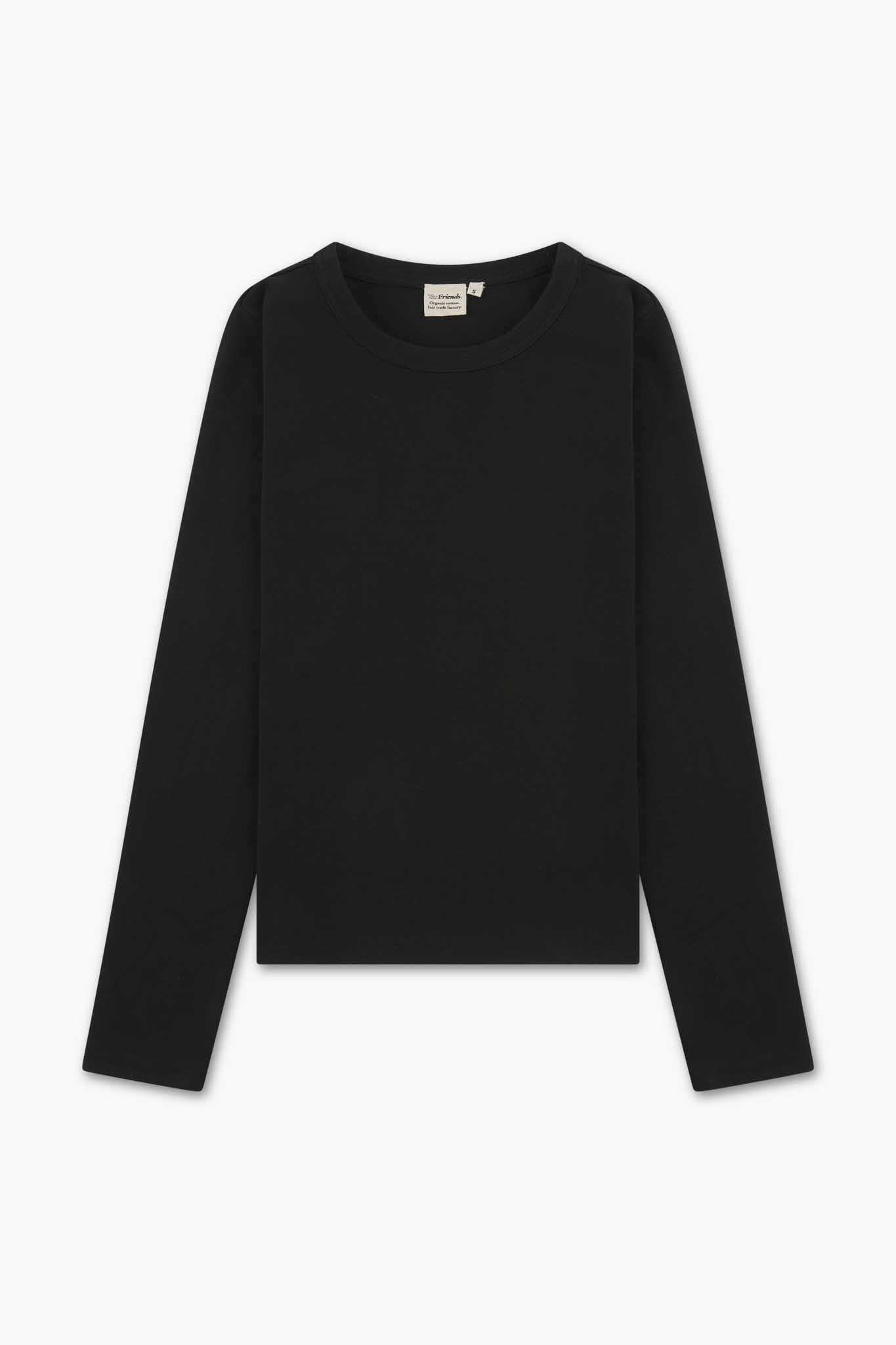 Premium Fitted Organic Long Sleeve T-shirt