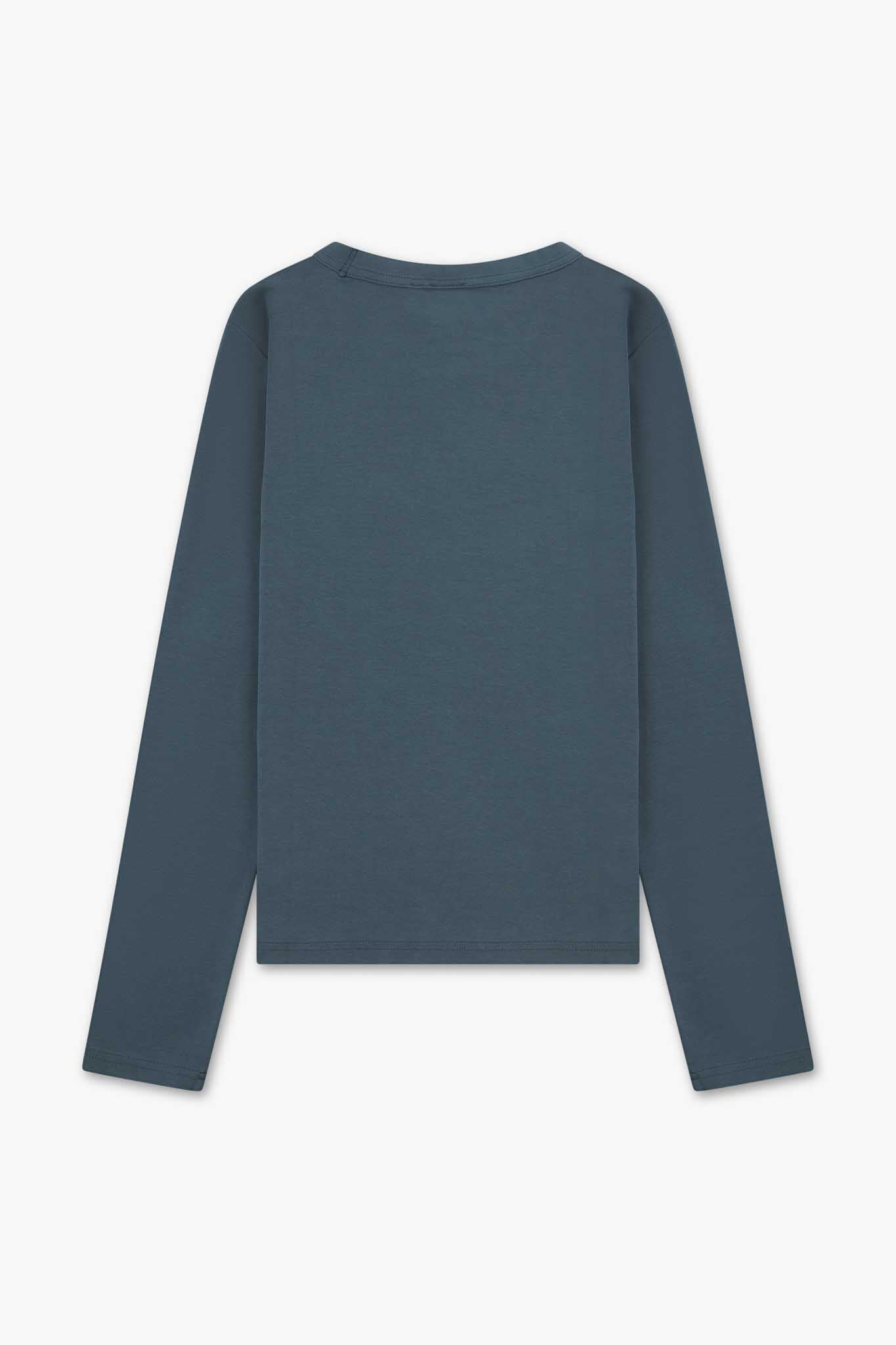 Premium Fitted Organic Long Sleeve T-shirt