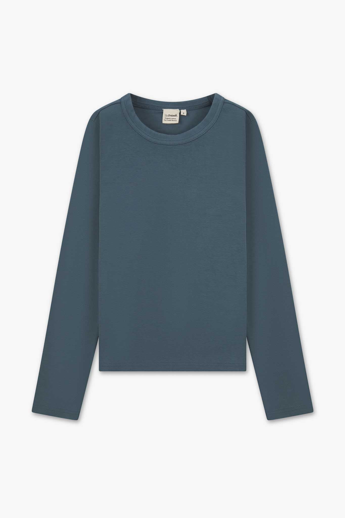 Premium Fitted Organic Long Sleeve T-shirt