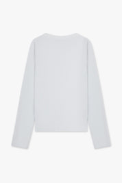 Ribbed Organic Long Sleeve T-shirt