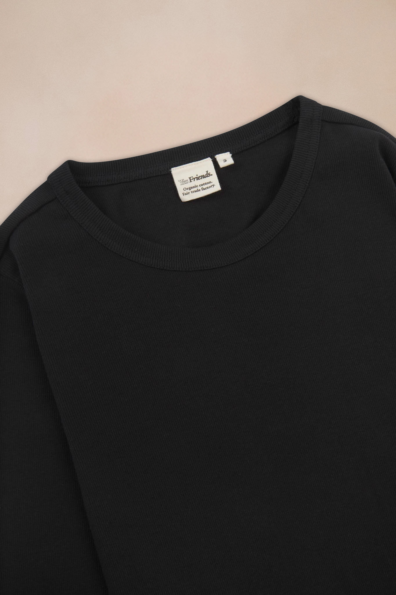 Ribbed Long Sleeve T-shirt