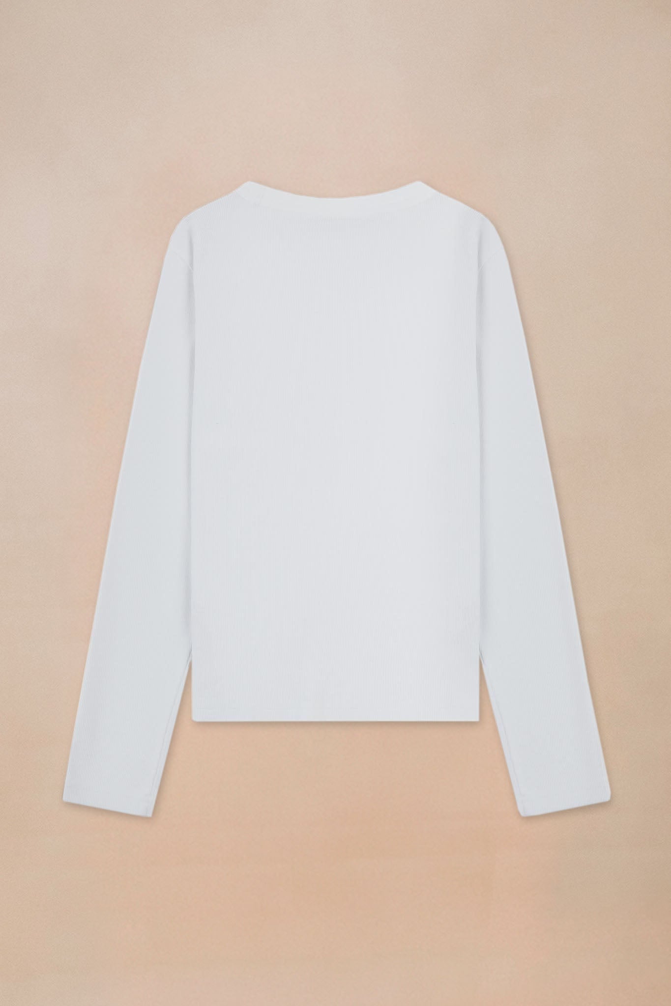 Ribbed Long Sleeve T-shirt