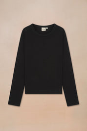 Ribbed Long Sleeve T-shirt