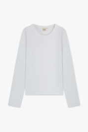Ribbed Organic Long Sleeve T-shirt