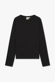 Ribbed Organic Long Sleeve T-shirt