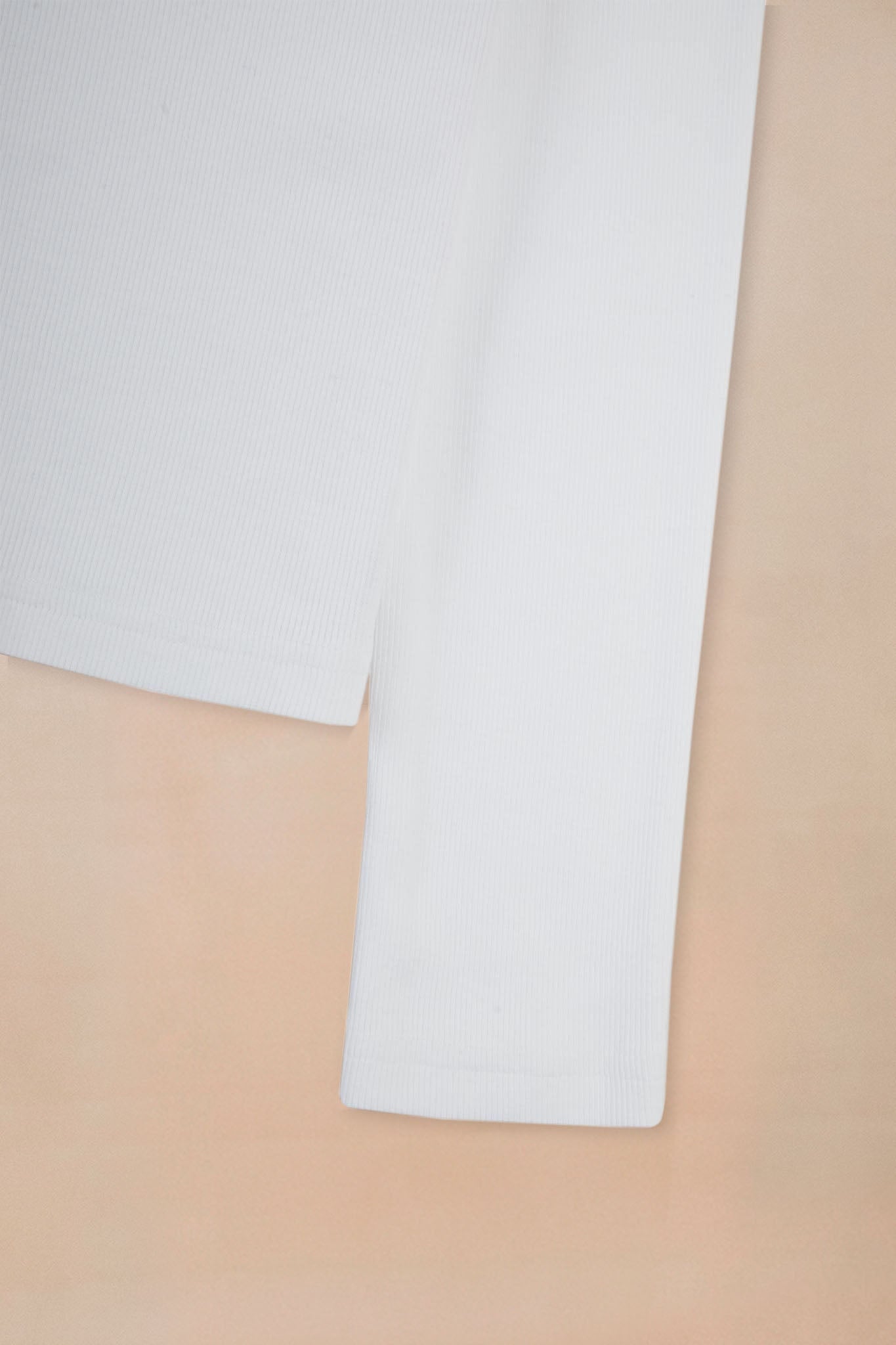 Ribbed Long Sleeve T-shirt