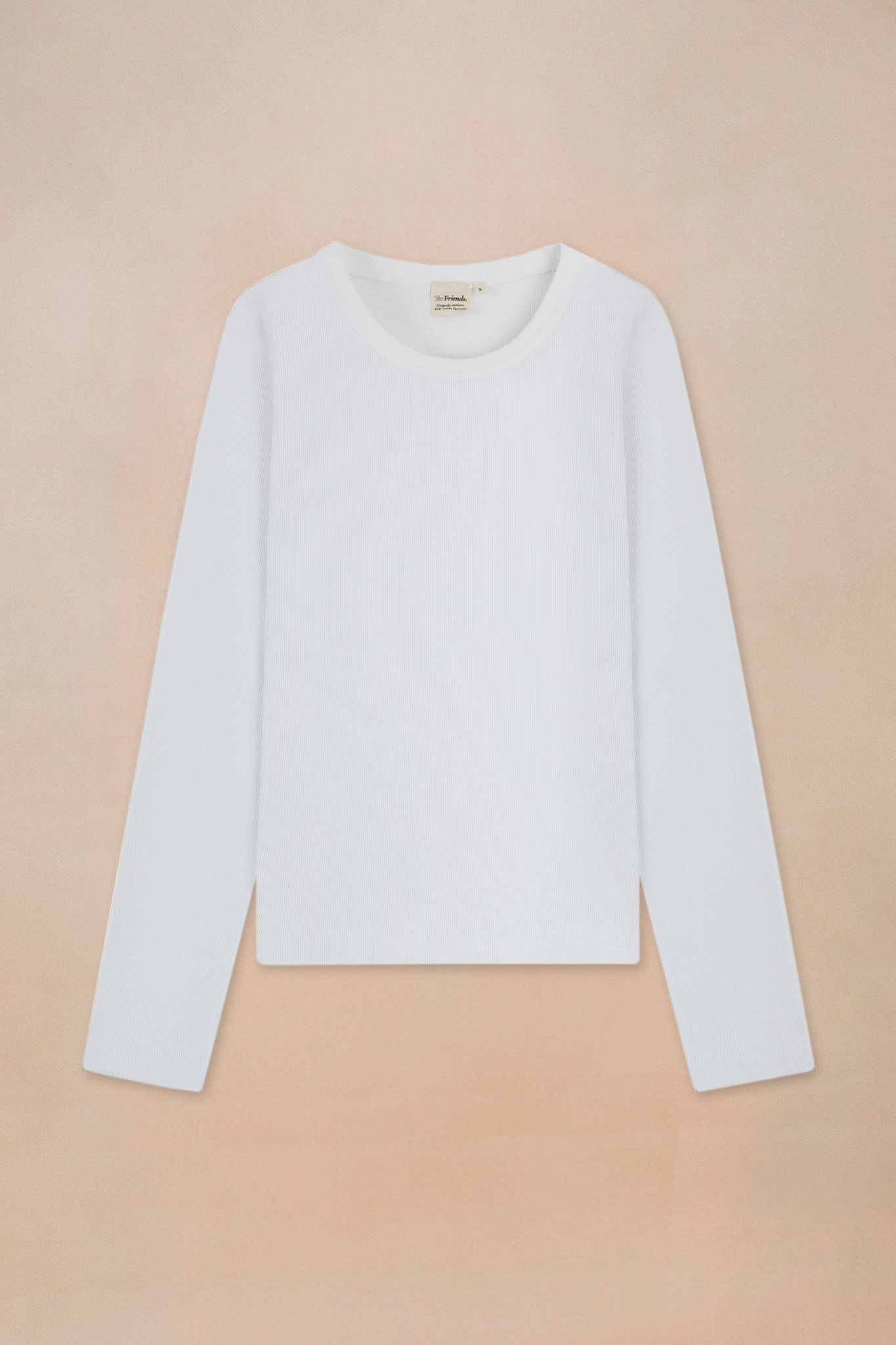 Ribbed Long Sleeve T-shirt