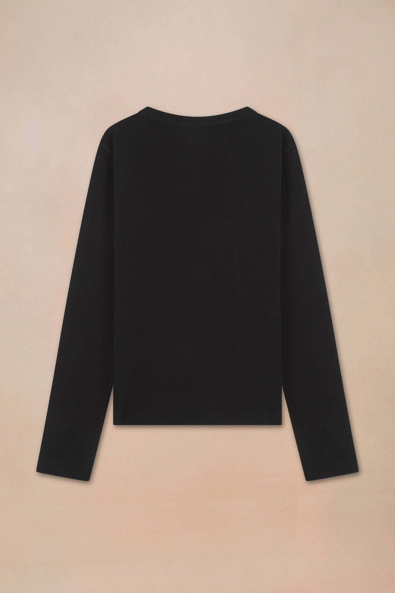 Ribbed Long Sleeve T-shirt