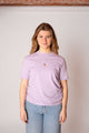 Women's Ethical & Sustainable Organic Cotton Lilac T-shirt