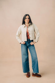 Boxy Canvas Jacket
