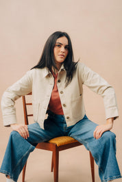 Boxy Canvas Jacket
